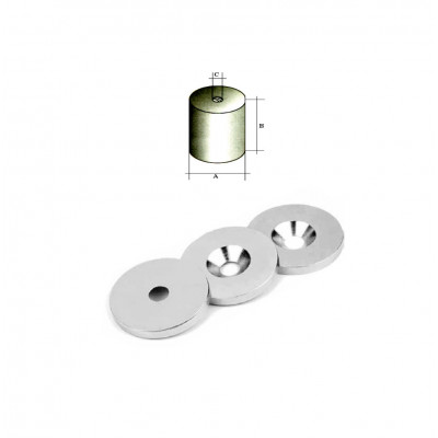 Magnete riv. sup. ZN Diam 20