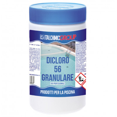 Cloro in Polvere HCL 56%  Kg 1    Italchimici