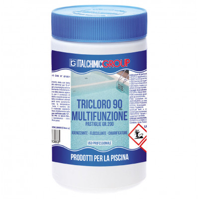 Cloro Multifunzione in Pastiglie Gr.200 Barat. Kg 5 Italchimici