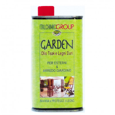 GARDEN - Olio teak e legni duri per esterni 500 ml Italchimici