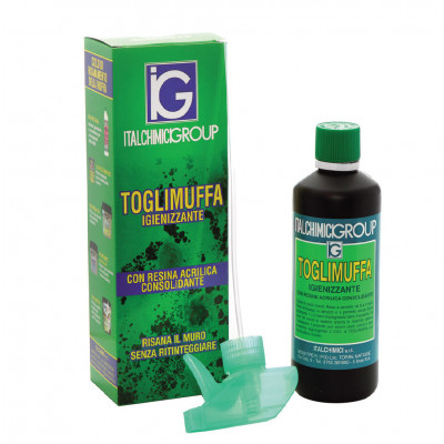 Toglimuffa - Igienizzante con resina acrilica 500ml con spruzzatore Ital