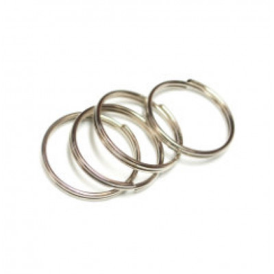 Anello Acciaio Nichelato Leggero mm. 40 100 pz