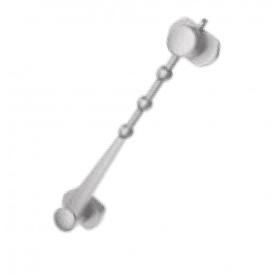 BLOCK-AIR Limitatore di apertura porte CROMO SAT. B10