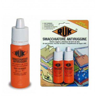SMACCHIATORE ANTIRUGGINE RUK 25 ml blister 2 pz C10