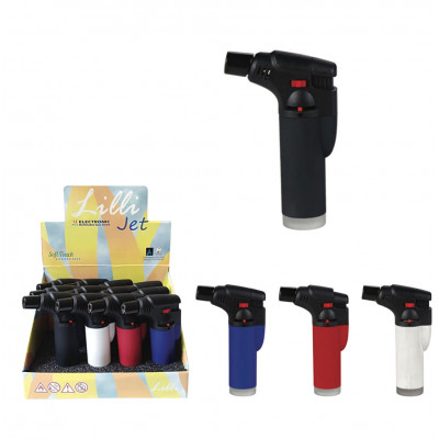 Accendigas LILLI JET TORCH RUBBER 12 pz