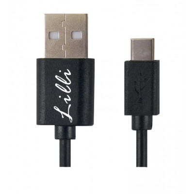 LILLI Cavo C-Type PVC 2mt Nero