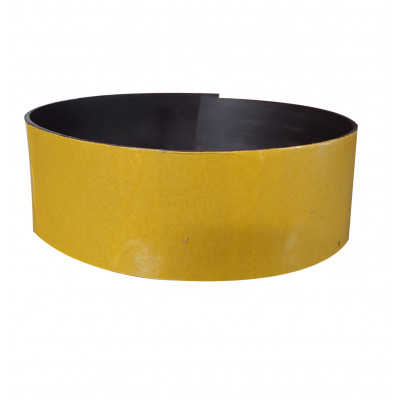 Magnete in Plasto Ferrite Isotropa Estrusa con bi-adesivo  mm. 40xH2