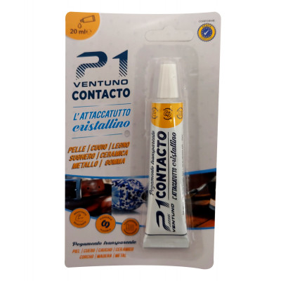 CONTACTO 21 adesivo a contatto universale trasparente ML 20