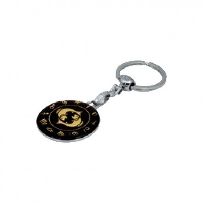 Portachiavi Silver Zodiac - pesci