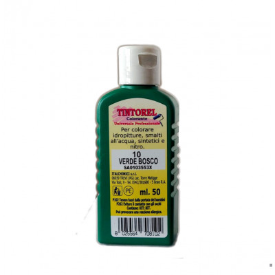 Tintorel - Concentrato universale professionale VERDE BOSCO 50ml