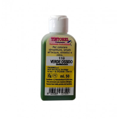 Tintorel - Concentrato universale professionale VERDE OSSIDO 50ml