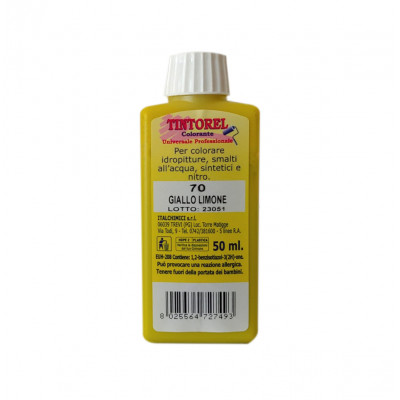 Tintorel - Concentrato universale professionale GIALLO LIMONE 50ml