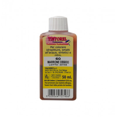 Tintorel - Concentrato universale professionale MARRONE OSSIDO 50ml