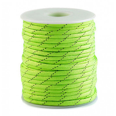 TRECCIA Elastica Verde con segnalino mm. 8 B200