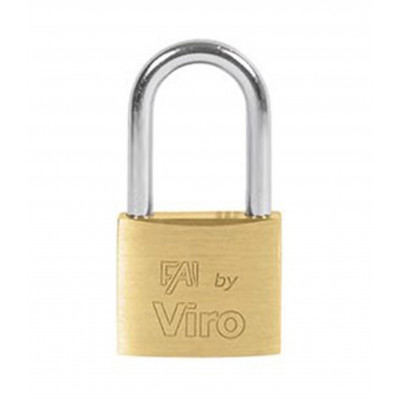 Lucchetti Rettangolari VIRO LUNGO - Corpo 30x28x13 mm - Arco 5/32-16 mm