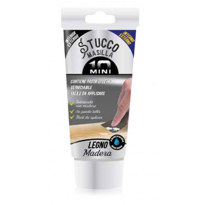 Colla 21 Stucco per legno Noce Chiaro 125 g tubetto