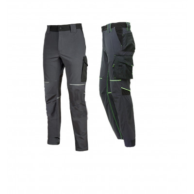 UPower WORLD Asphalt Grey/Green Taglia L