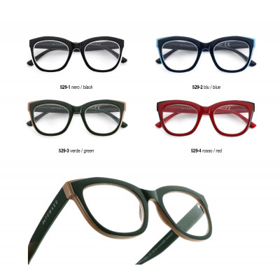 Occhiali DE TOMASO ricarica 4 pz. vari colori diottr.+2,00