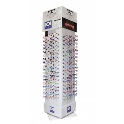 Espositore girevole da terra in omaggio per 96 OCCHIALI