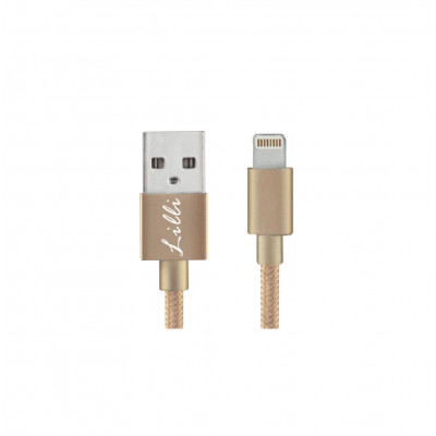 LILLI Cavo Lightning Nylon Gold 2mt
