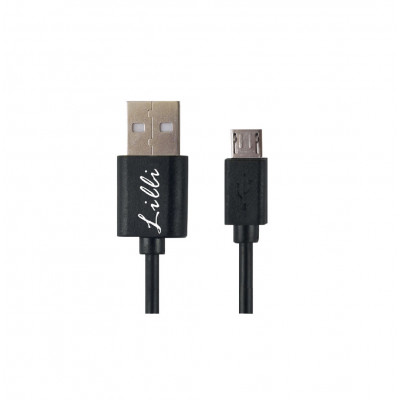LILLI Cavo micro USB PVC 2mt  Nero