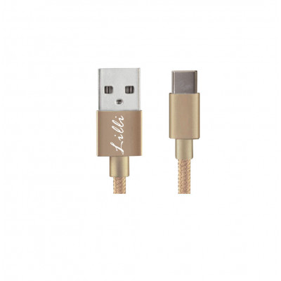 LILLI Cavo C-Type Nylon Gold 1mt