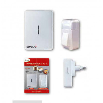 Campanello WIRELESS KIN PLUG IN B4