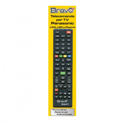 Telecomandi BRAVO TV Panasonic LCD, Led e Plasma