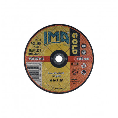 DISCHI DA TAGLIO GOLD -  ACC. INOX - CENTRO PIANO - 115X1,6X22,23