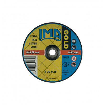 DISCHI DA TAGLIO GOLD - FERRO - CENTRO PIANO - 230X2,0X22,23