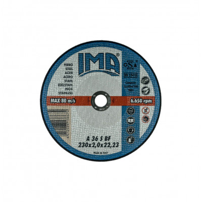 DISCHI DA TAGLIO- FERRO ACC. INOX - CENTRO PIANO - 115X1,0X22,23