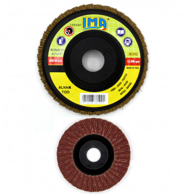 DISCHI LAMELLARI CORINDONE 115X22 GRANA 40