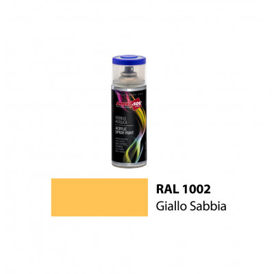 SMALTO ACRILICO SPRAY MULTIUSO 400 ML - GIALLO SABBIA - RAL1002