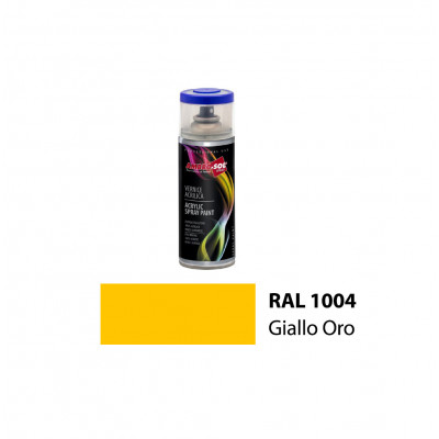 SMALTO ACRILICO SPRAY MULTIUSO 400 ML - GIALLO ORO - RAL1004