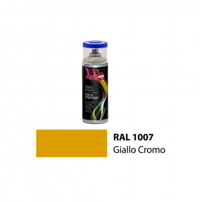 SMALTO ACRILICO SPRAY MULTIUSO 400 ML - GIALLO CROMO - RAL1007