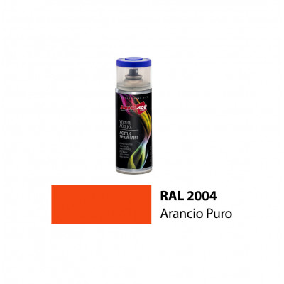 SMALTO ACRILICO SPRAY MULTIUSO 400 ML - ARANCIO PURO - RAL 2004