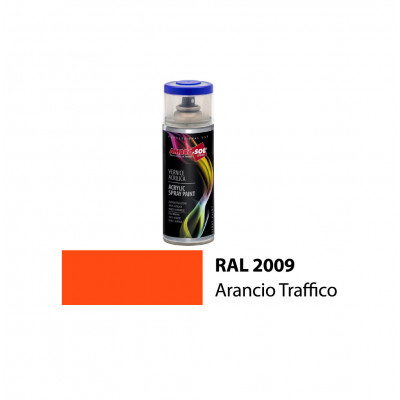 SMALTO ACRILICO SPRAY MULTIUSO 400 ML - ARANCIO TRAFFICO - RAL2009