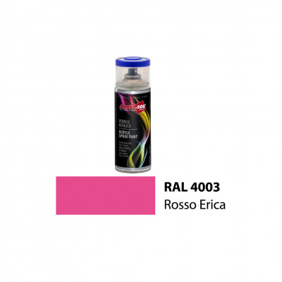 SMALTO ACRILICO SPRAY MULTIUSO 400 ML - ROSSO ERICA - RAL4003