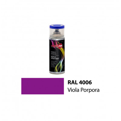 SMALTO ACRILICO SPRAY MULTIUSO 400 ML - VIOLA PORPORA - RAL4006