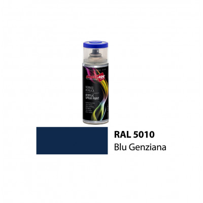 SMALTO ACRILICO SPRAY MULTIUSO 400 ML - BLU GENZIANA - RAL5010