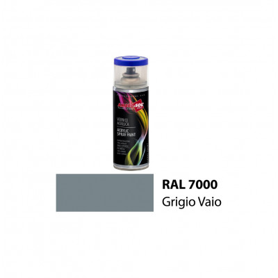 SMALTO ACRILICO SPRAY MULTIUSO 400 ML - GRIGIO VAIO - RAL7000