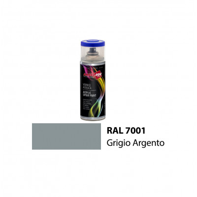 SMALTO ACRILICO SPRAY MULTIUSO 400 ML - GRIGIO ARGENTO - RAL7001