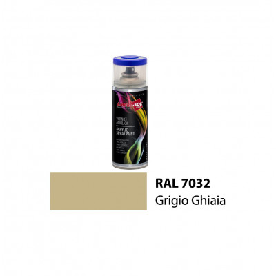 SMALTO ACRILICO SPRAY MULTIUSO 400 ML - GRIGIO GHIAIA - RAL7032