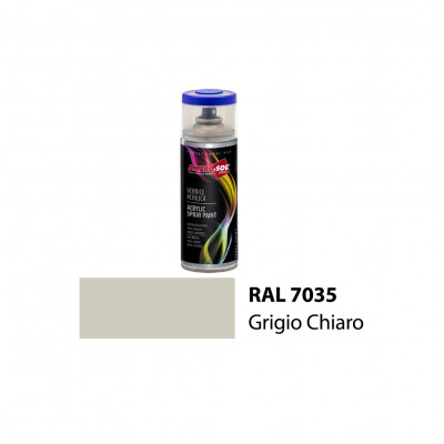 SMALTO ACRILICO SPRAY MULTIUSO 400 ML - GRIGIO CHIARO - RAL7035