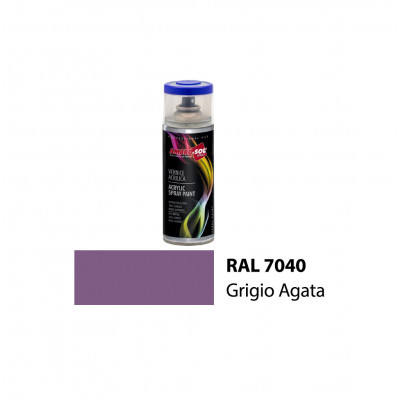 SMALTO ACRILICO SPRAY MULTIUSO 400 ML - GRIGIO AGATA - RAL7040