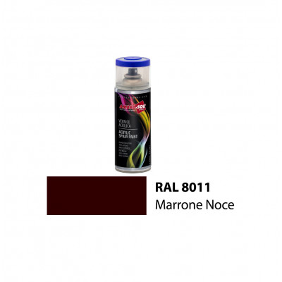 SMALTO ACRILICO SPRAY MULTIUSO 400 ML - MARRONE NOCE - RAL8011