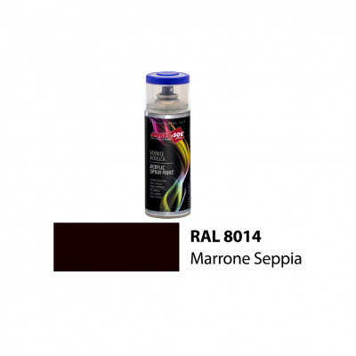 SMALTO ACRILICO SPRAY MULTIUSO 400 ML - MARRONE SEPPIA - RAL8014