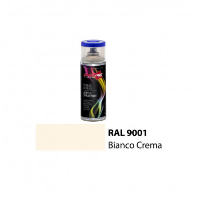 SMALTO ACRILICO SPRAY MULTIUSO 400 ML - BIANCO CREMA - RAL9001