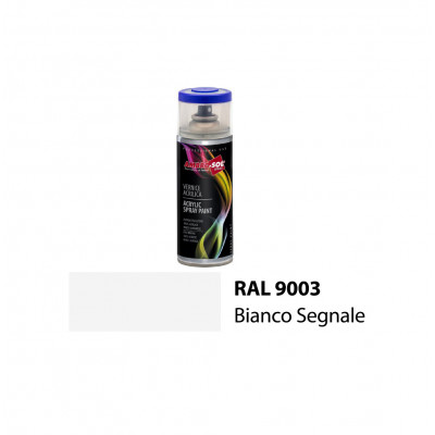 SMALTO ACRILICO SPRAY MULTIUSO 400 ML - BIANCO SEGNALE - RAL9003