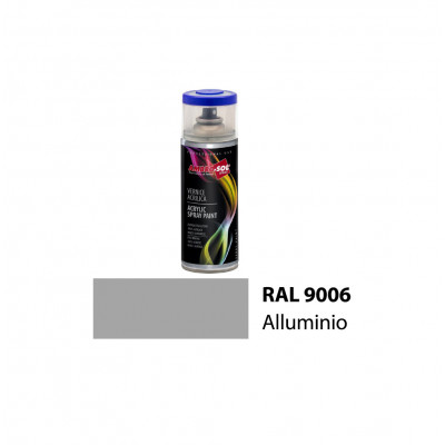 SMALTO ACRILICO SPRAY MULTIUSO 400 ML - ALLUMINIO - RAL9006